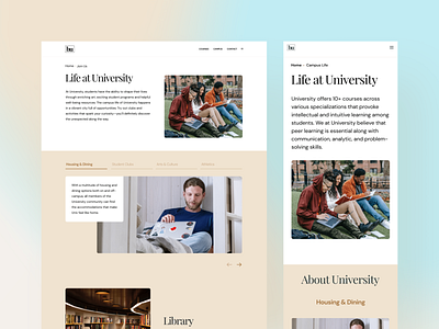 University Template Design