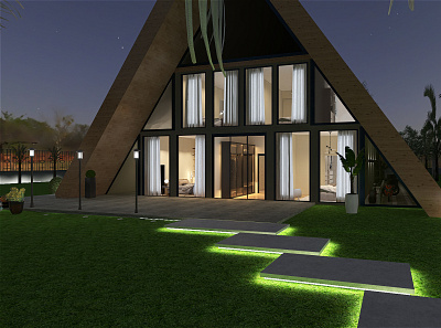 A - House 3d rendering 3d visualization design photorealistic rendering rendering