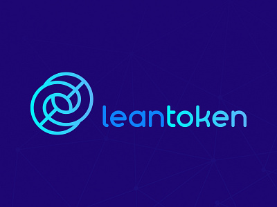 LeanToken brand branding brandmark design graphic design identity illustrator logo logodesign logomaker logomark logotype mark symbol token vector