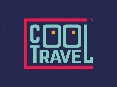 Cool Travel agency bulgaria logo logotype program student travel usa work