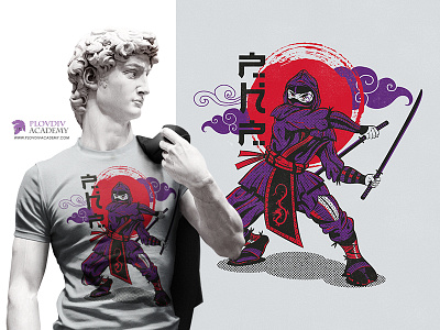 PlovdivAcademy_Purple Ninja PHP_Tee Design