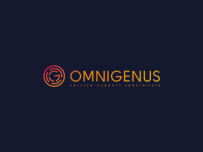 Omnigenus design development logo mark monogram omnigenus service support symbol web