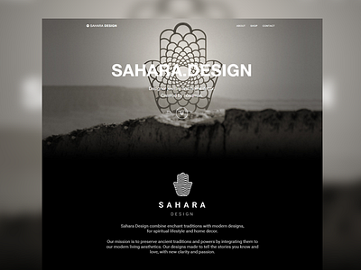 Sahara.Design branding