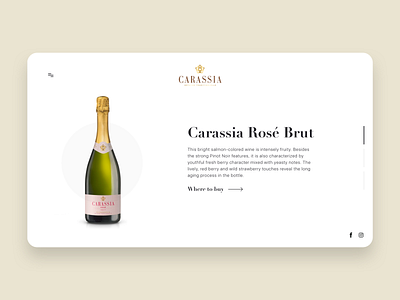 Winery Website - Products page concept concept design ui ux web wine winery