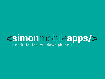 Mobile app developer logo android app developer logo mobile ois windows phone