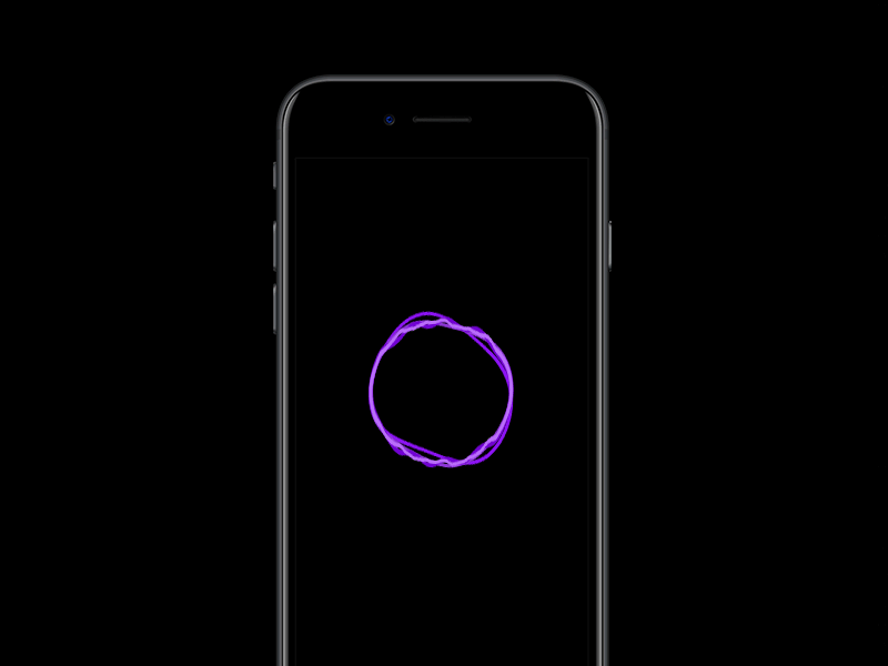 Loading indicator concept animation circle animation concept iphone iphone loading loading indicator loading state uplabs wave effect