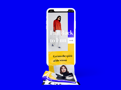 Fashion App Concept 2019 android autumn colorful design concept design fashion ios iphone x ui user interface ux