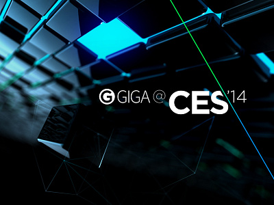 GIGA @ CES ’14 – Signation Endtag after effects cinema identity motion graphics