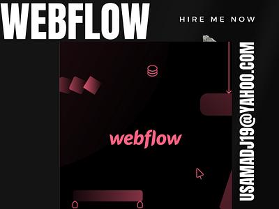 I Am web designer in webflow 3d animation branding design graphic design icon illustration marketing prototype typography ui ux vector web creator web designer web developer webflow webflow cms website designer