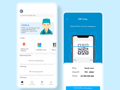 COVIT - COVID TEST SCHEDULER APP app design branding covid app covid design covid free app covid scheduler app daily ui daily ux map app mobile design product design scheduler app ui design uxdesign