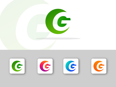 Modern logo design letter G