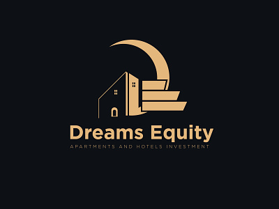 Dreams Real estate logo Design minimal