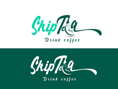 wordmark logo Design For a Coffee Shop company