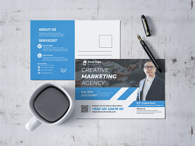 Agency Postcard Design