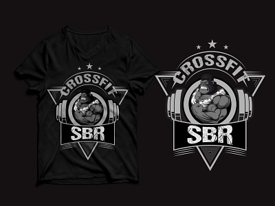 Gym/Workout/Fitness T-Shirt Design weight