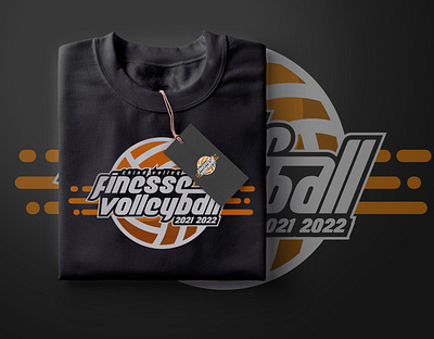 Volleyball Sports T-shirt Design t