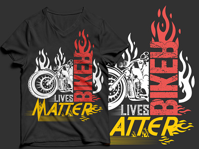 Motorbike T-shirt Design slogan