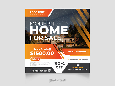 Real Estate Social Media Banner Design