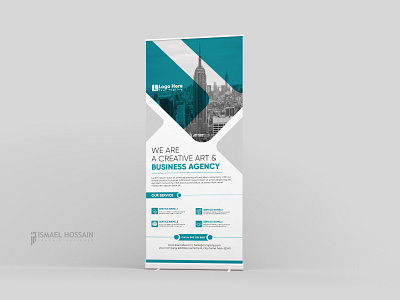 Corporate Roll up Banner Design presentation