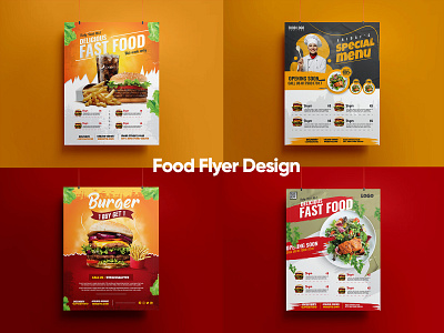 Food Flyer Design cover