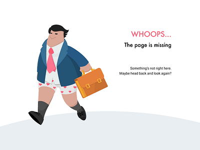 404 - Pants Not Found? 404 empty state error no pants