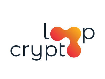 Logo - Loop Crypto branding crypto design graphic design illustration logo loop technology typography vector