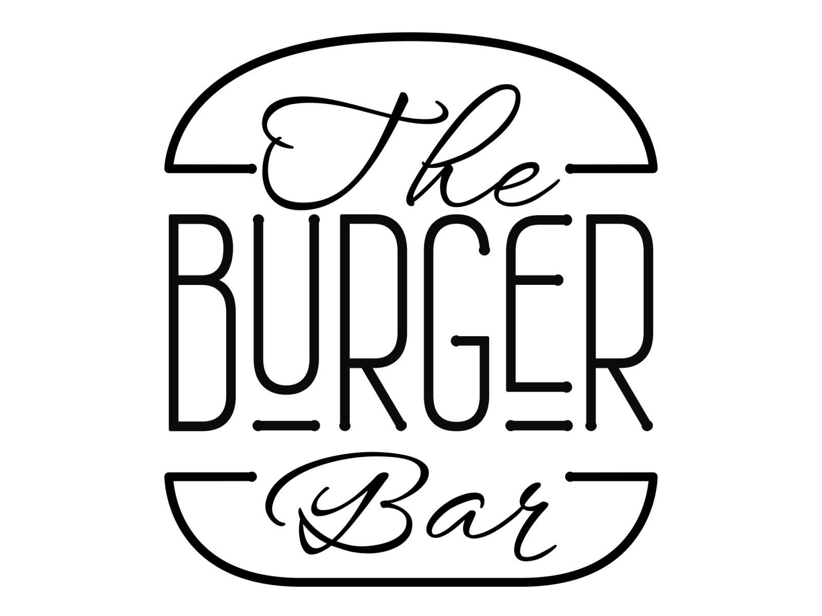 Logo - The Burger Bar by Elise SCH on Dribbble