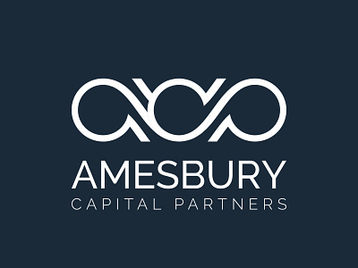 Logo - Amesbury Capital Partners bank branding company consulting design financial graphic design illustration logo typography vector wealth