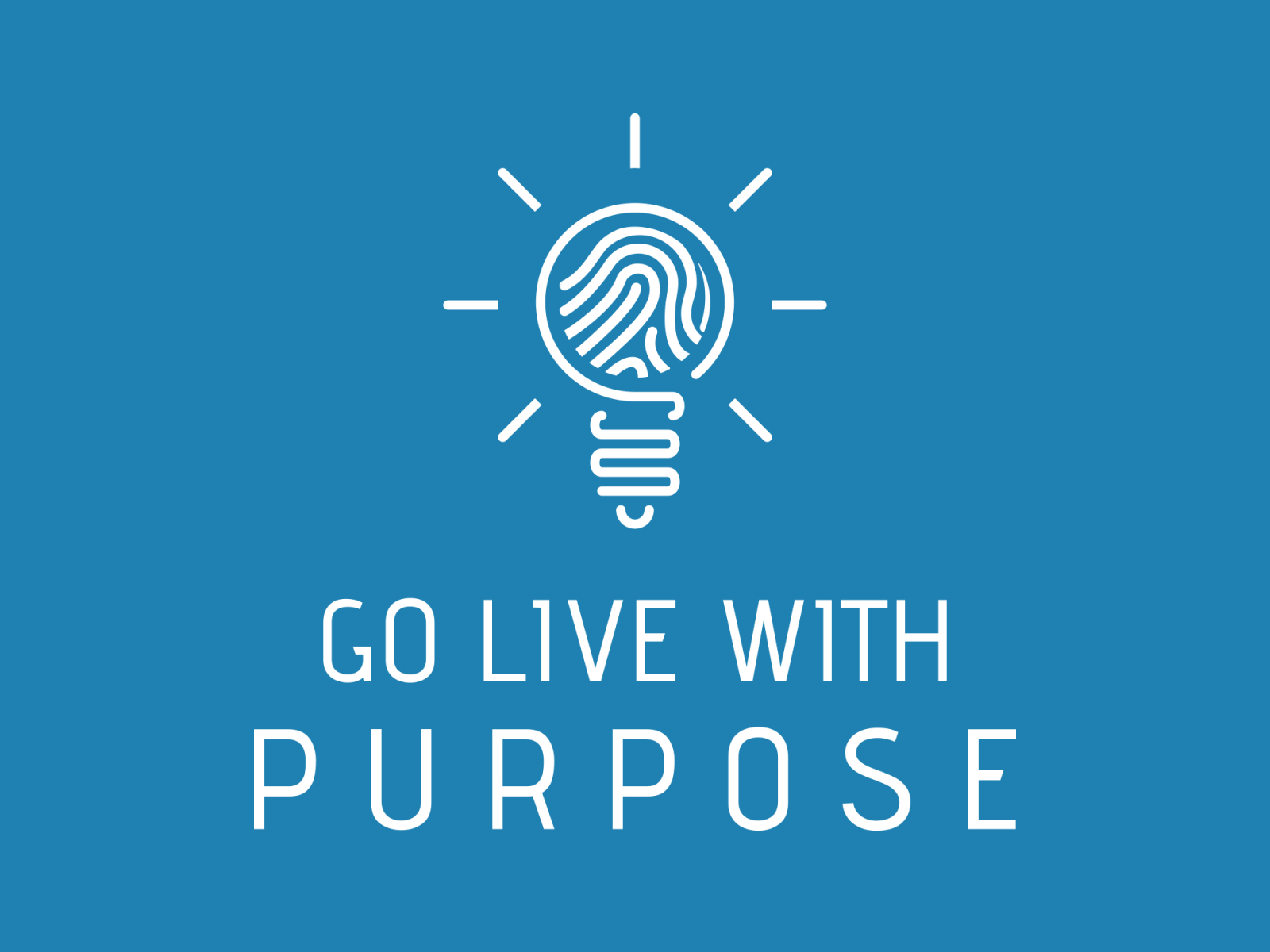 Logo - Go Live With Purpose by Elise SCH on Dribbble