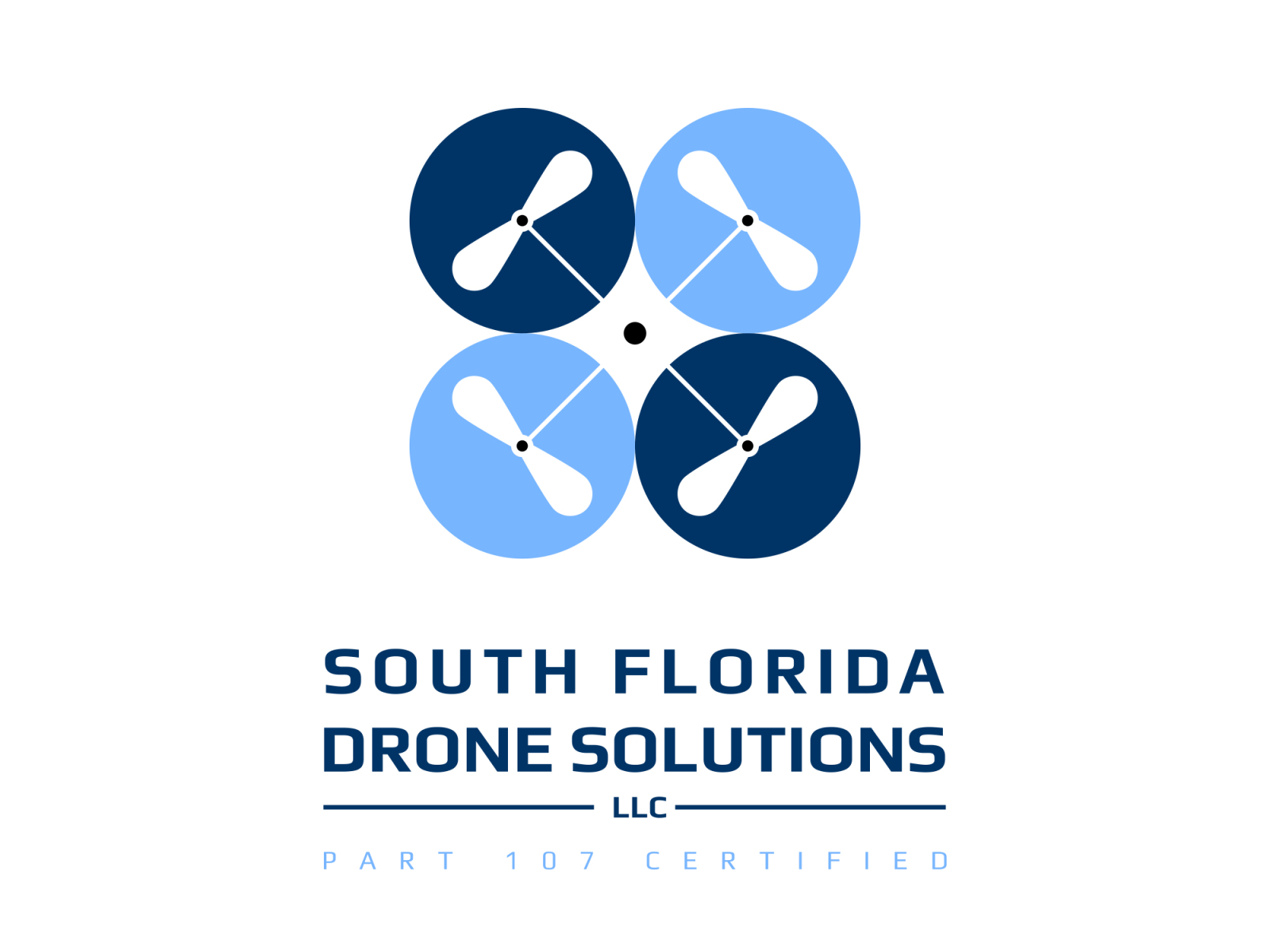 Logo South Florida Drone Solutions By Elise Sch On Dribbble