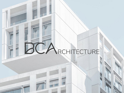 Logo - BC Architecture agency architecture branding build construction design graphic design illustration logo typography vector