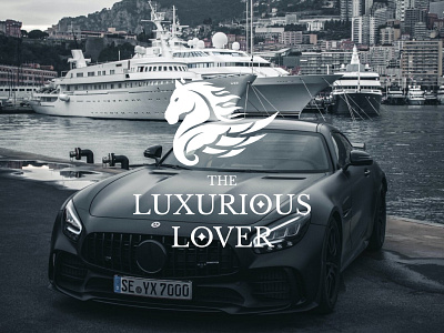 Logo - The Luxurious Lover branding design graphic design illustration influencer lifestyle logo lover luxurious pegasus professional tiktok typography vector