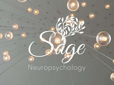 Logo - Sage Neuropsychology branding design graphic design illustration logo medical neurology psychology sage science typography vector