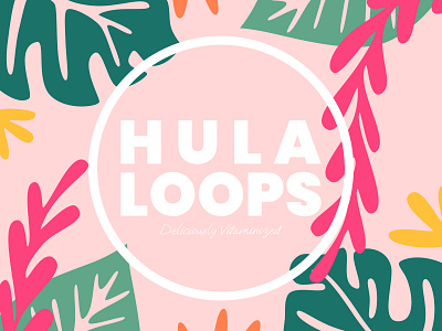 Logo - Hula Loops branding breakfast cereals delicious design food graphic design illustration logo nutrition typography vector