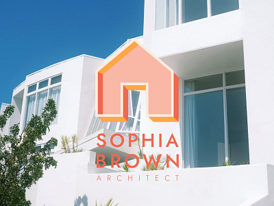 Logo - Sophia Brown architect branding business company design food graphic design health home house illustration logo modern typography vector