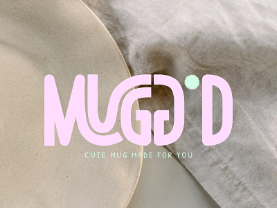 Logo - MUGG’D branding ceramic cute design diy graphic design illustration logo rich typography vector workshop