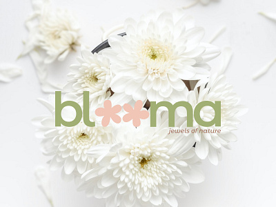 Logo - Blooma amour bloom branding design flower graphic design illustration logo love rich typography vector wealth