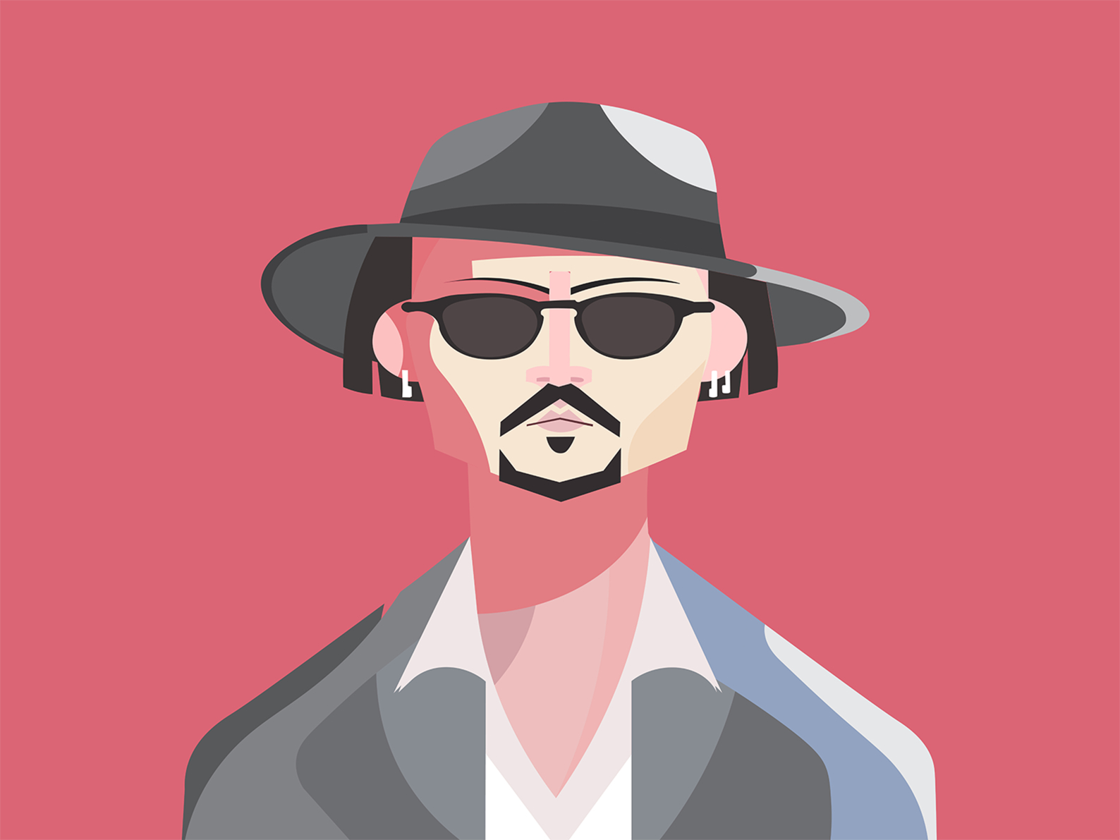 mr.johnny depp by masoud on Dribbble