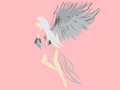 im an angel angel branding design graphic design illustration ui ux vector