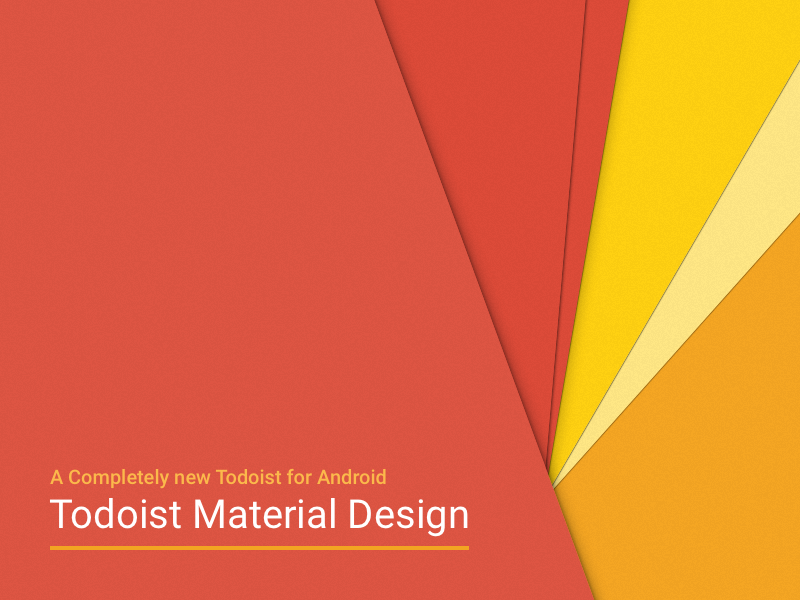 Todoist Material Design material android todoist