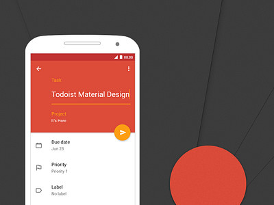 Todoist Material Design android material todoist