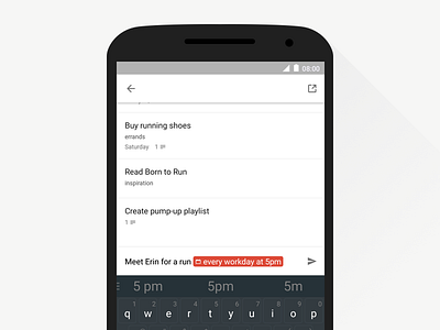Todoist Android - Quick Add