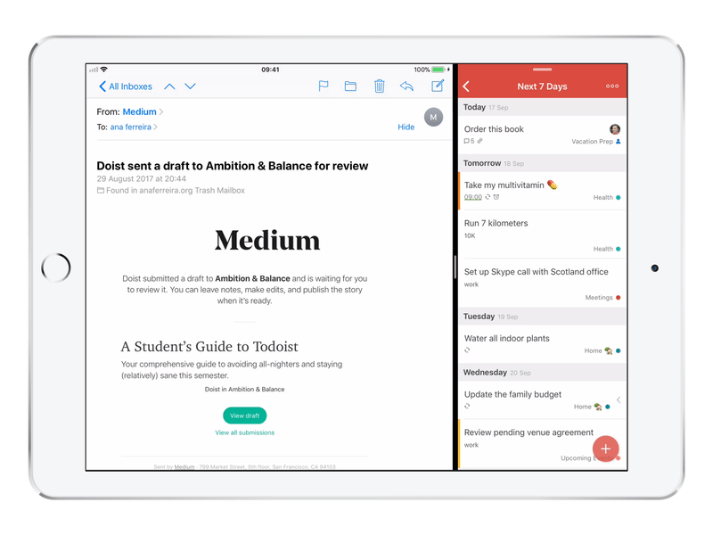 send email to todoist inbox