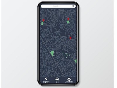 Location Tracker design graphic design mobile design ui ux