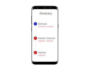 Itinerary