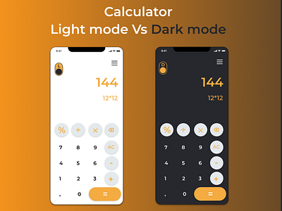 Calculator layout - Daily UI