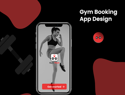 Gym Booking App app branding design graphic design gym illustration ui vector