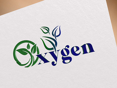 Oxygen logo Design branding business design graphic design logo n typography ui vector