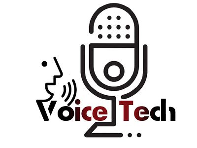 voice tech Logo business graphic design illustration logo