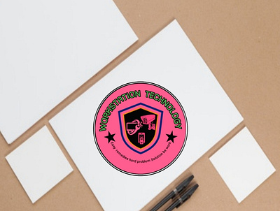 monogram logo design 3d branding businesscard design graphic design illustration logo design